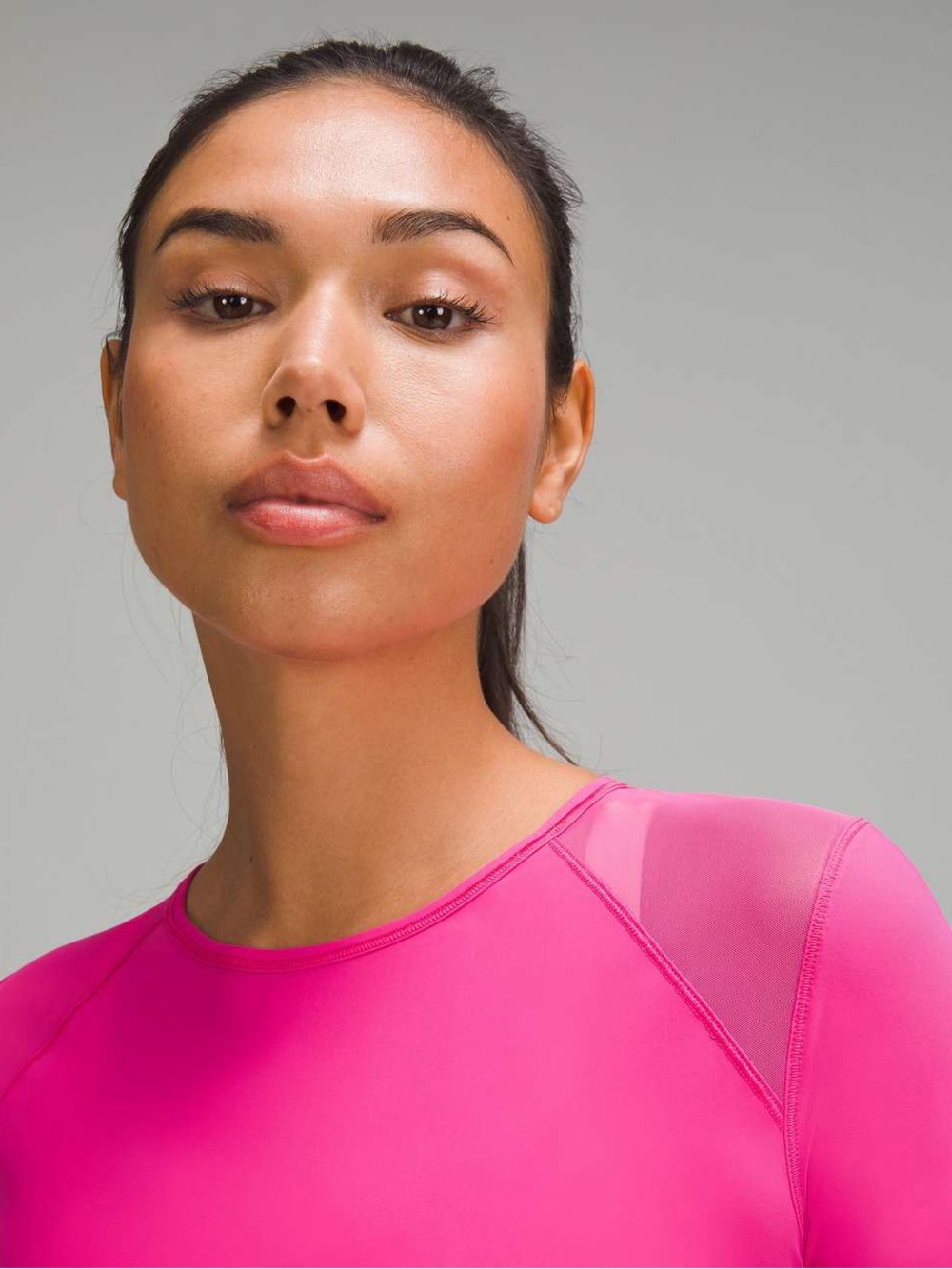 Lululemon Sculpt Long-Sleeve Shirt in 
Sonic Pink - Picture 4 of 9